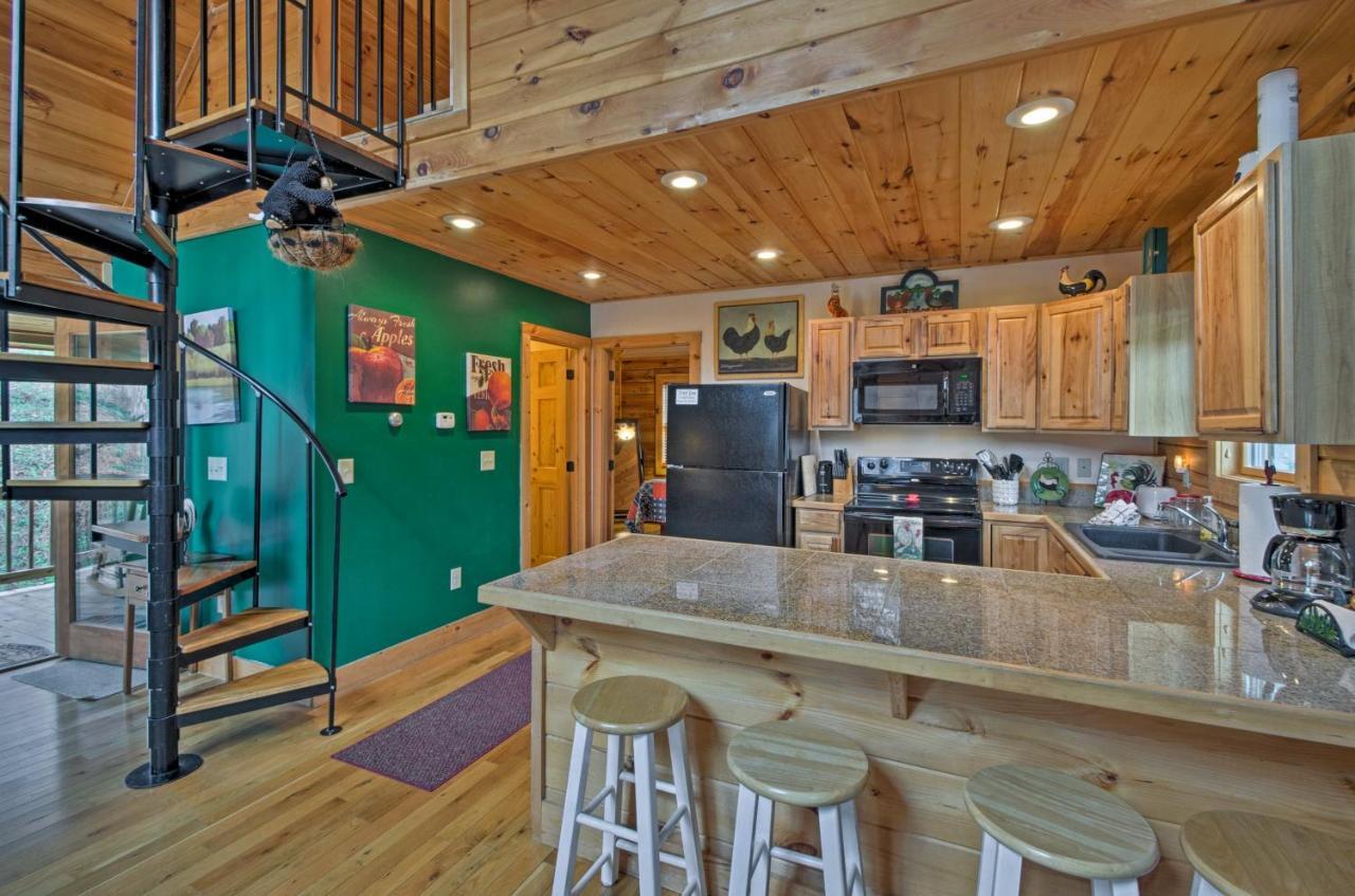 Bryson City Vacation Rental With Hot Tub And Fire Pit! Εξωτερικό φωτογραφία