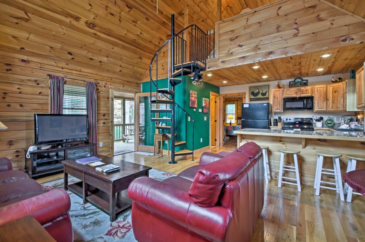 Bryson City Vacation Rental With Hot Tub And Fire Pit! Εξωτερικό φωτογραφία