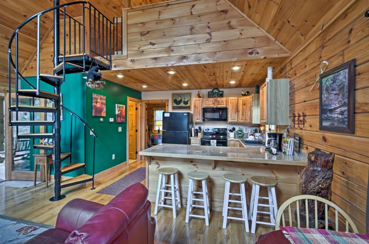 Bryson City Vacation Rental With Hot Tub And Fire Pit! Εξωτερικό φωτογραφία