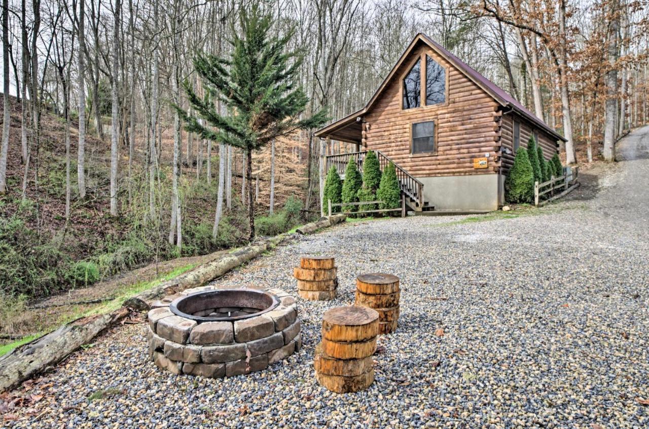 Bryson City Vacation Rental With Hot Tub And Fire Pit! Εξωτερικό φωτογραφία