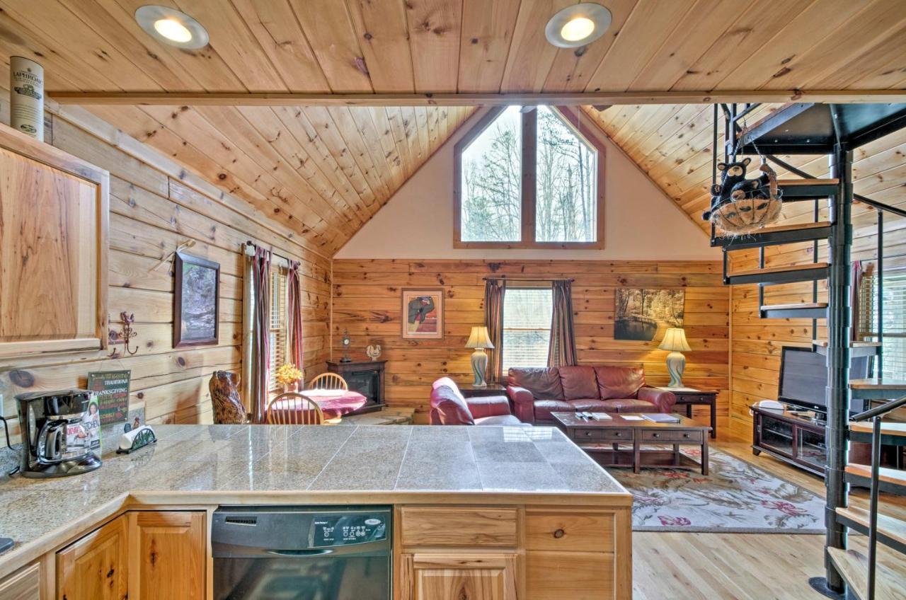 Bryson City Vacation Rental With Hot Tub And Fire Pit! Εξωτερικό φωτογραφία